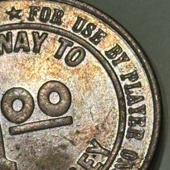 1988 STAGECOACH $1 Gaming Token Slot Beatty Nevada Vintage Stagecoach Token - Picture 3 of 12